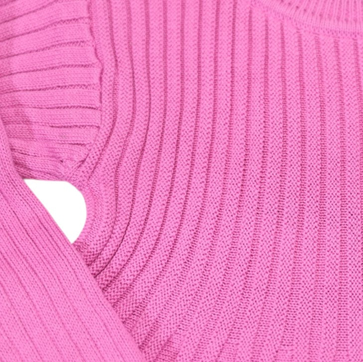 "Korango" - Swing Knit Dress - Hot Pink