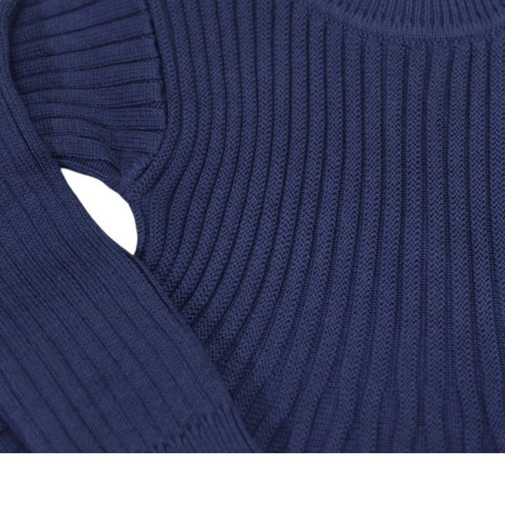 "Korango" - Swing Knit Dress - Navy