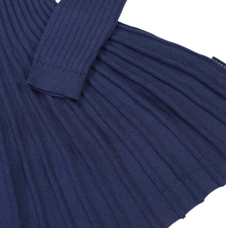 "Korango" - Swing Knit Dress - Navy