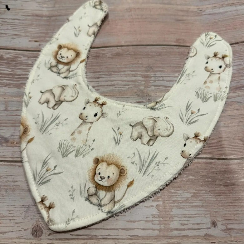 "Finished with a Kiss” - Handmade Baby Bibs