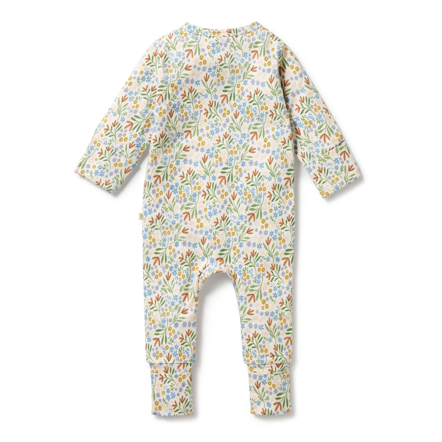 "Wilson & Frenchy" - Organic Zipsuit w/ Feet - Tinker