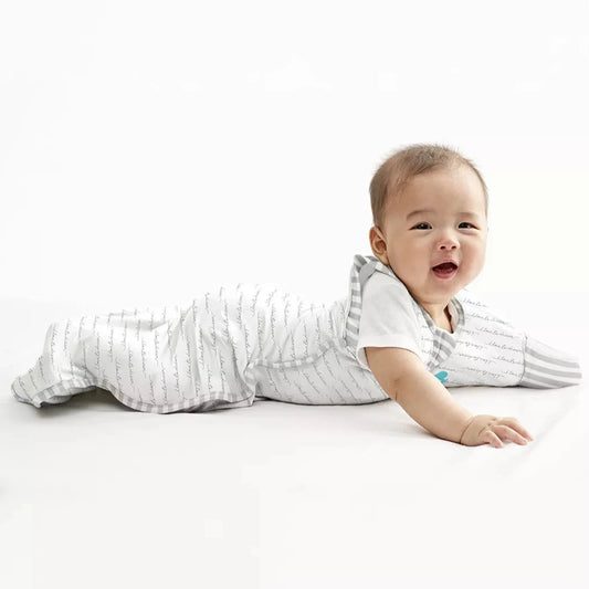 "Love To Dream" - Swaddle UP Transition Bag - 1.0 TOG - White
