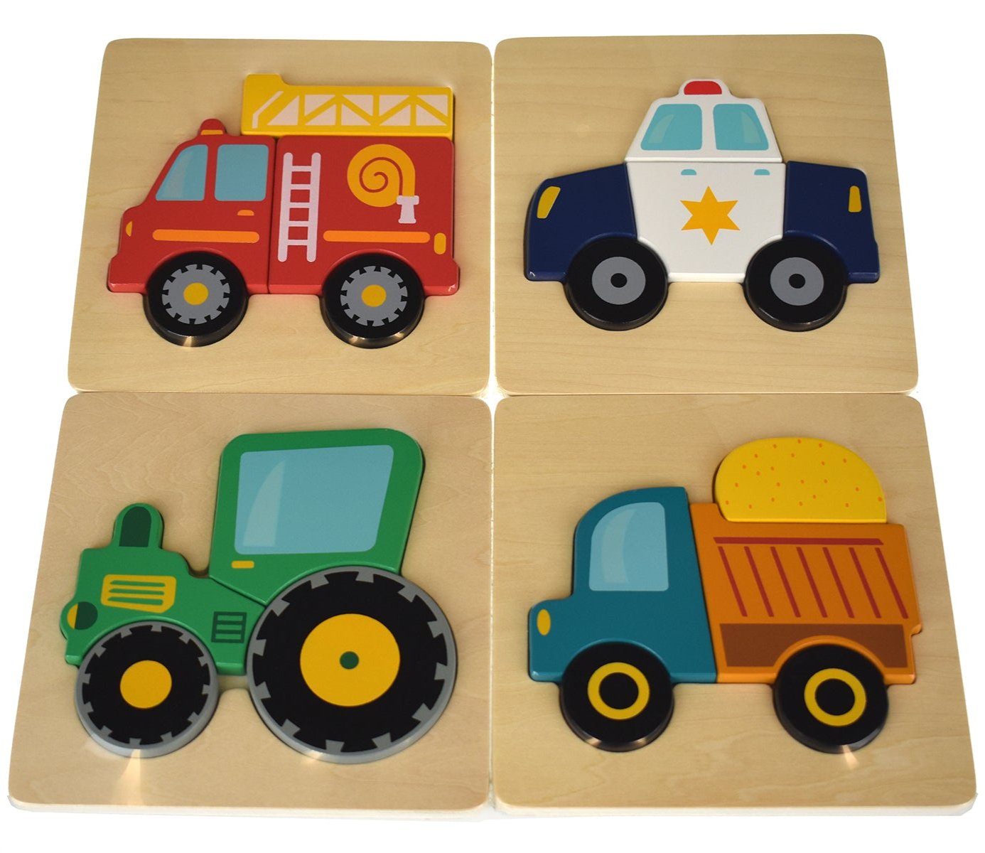"Kaper Kidz" - Transport Chunky Puzzles (Assorted)