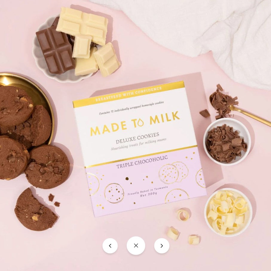 "Made to Milk" - Lactation Cookies Box - Various Flavours