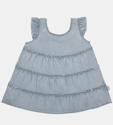 "Toshi" - Tiered Dress - Indiana