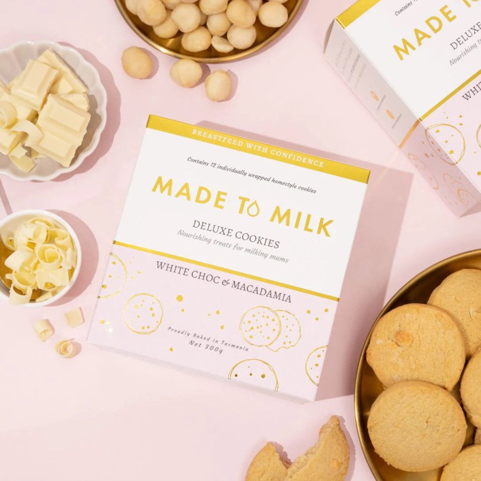 "Made to Milk" - Lactation Cookies Box - Various Flavours
