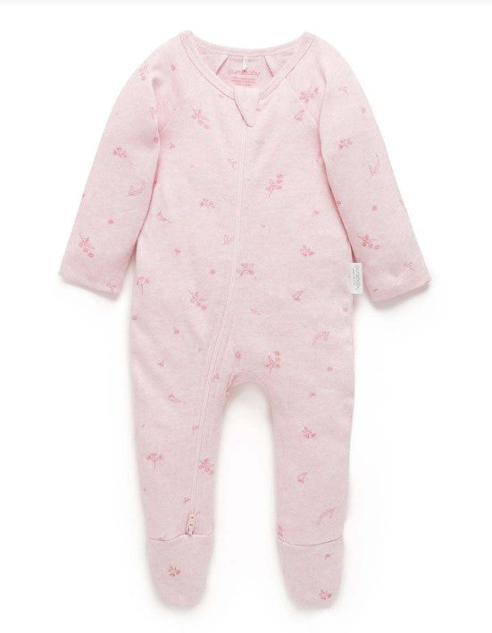 "Purebaby" - Premie Zip Growsuits (00000's)