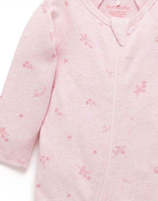 "Purebaby" - Premie Zip Growsuits (00000's)