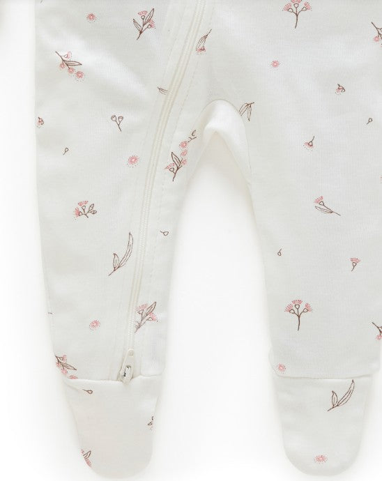 "Purebaby" - Premie Zip Growsuits (00000's)