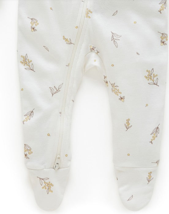"Purebaby" - Premie Zip Growsuits (00000's)