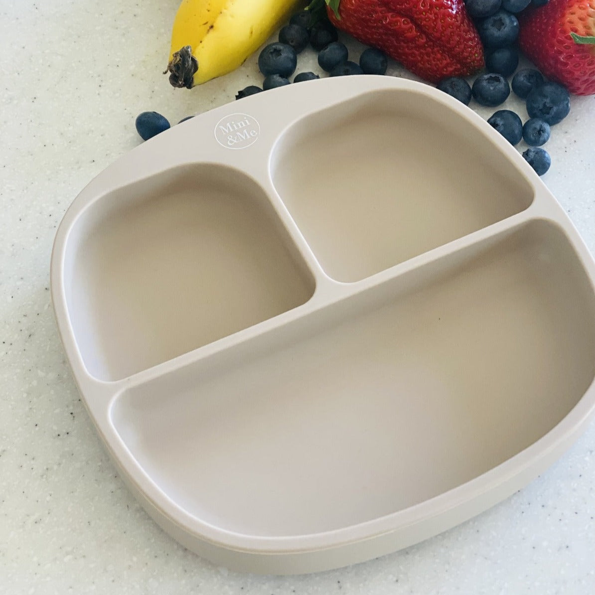 "Mini & Me" - Silicone Divided Suction Plate