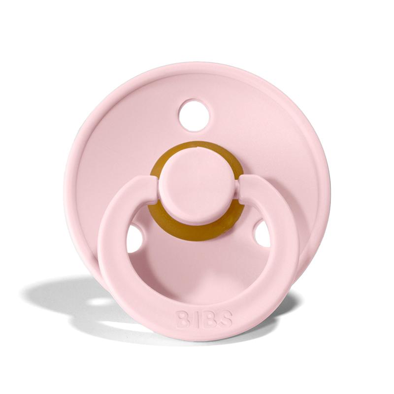 "BIBS" - Colour (Round) Range Pacifiers - Size 1