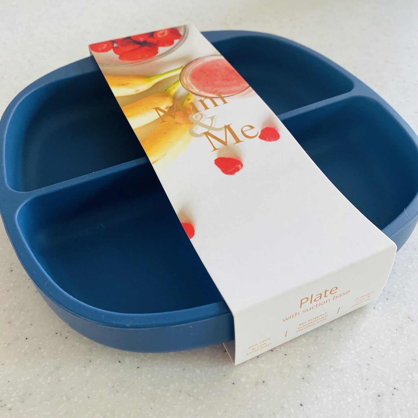 "Mini & Me" - Silicone Divided Suction Plate