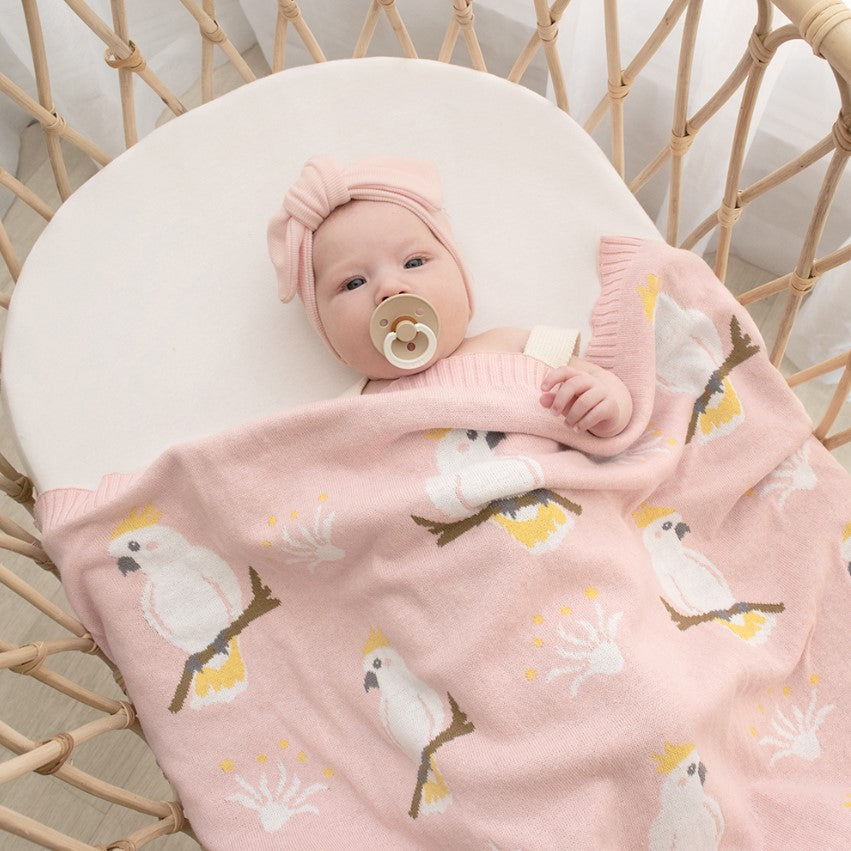 "The Living Textiles Company" - Australiana Baby Blankets