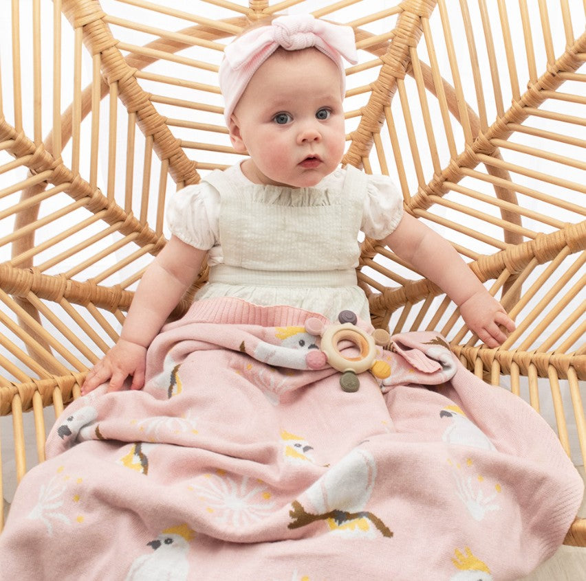 "The Living Textiles Company" - Australiana Baby Blankets