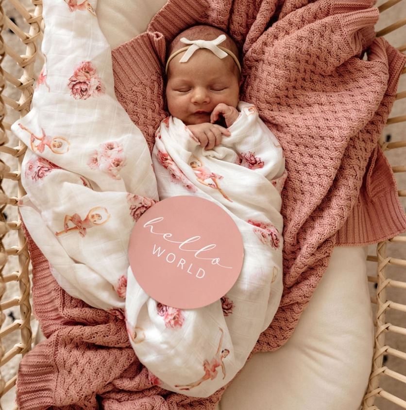 "Snuggle Hunny" - Organic Muslin Wraps