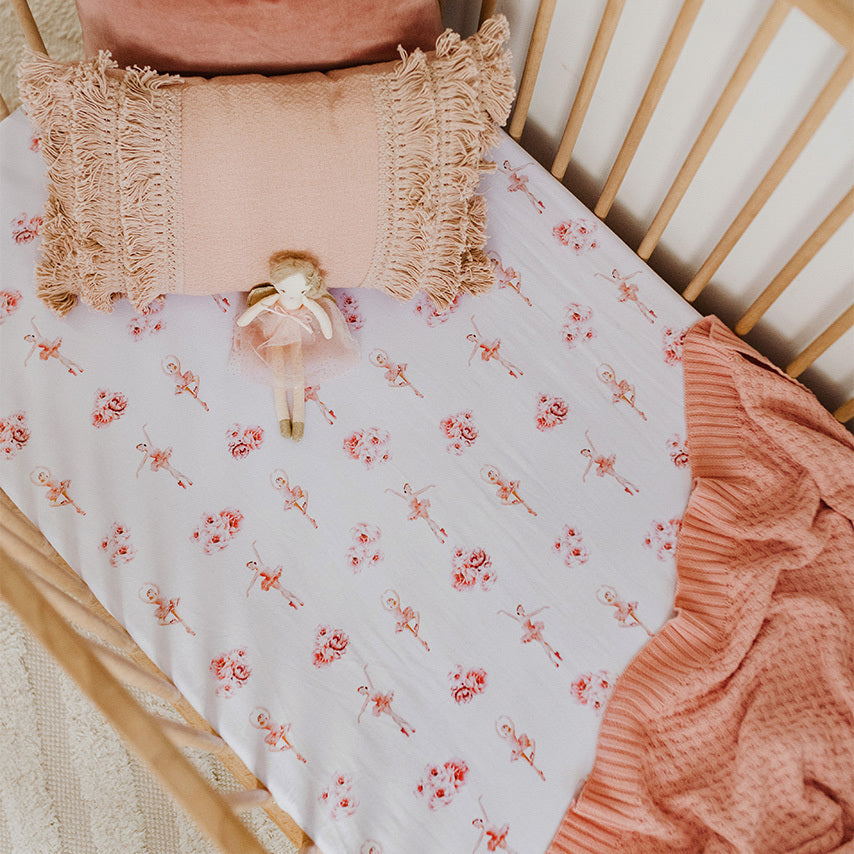 "Snuggle Hunny" - Fitted Cot Sheets