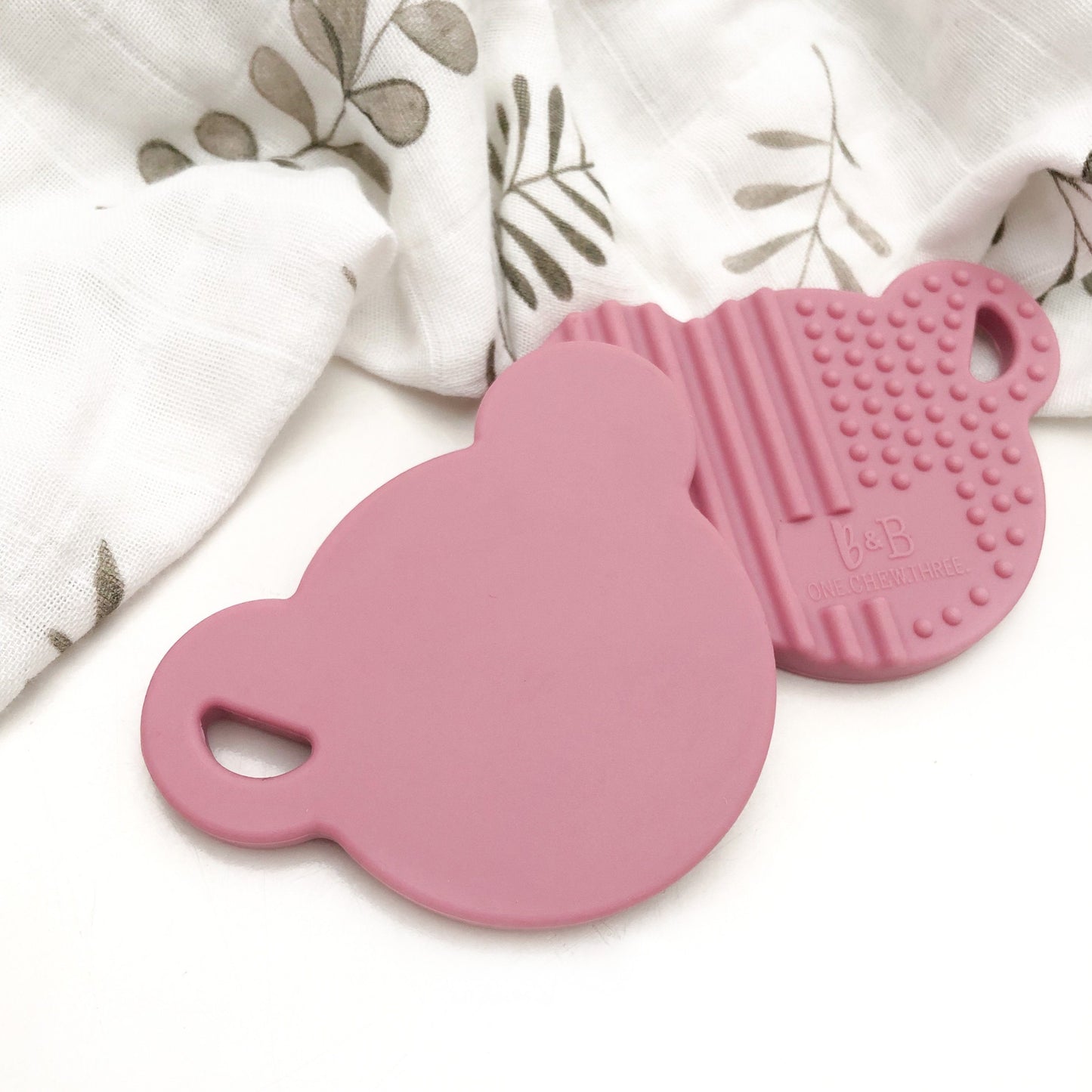 "One.Chew.Three" - Silicone Teethers
