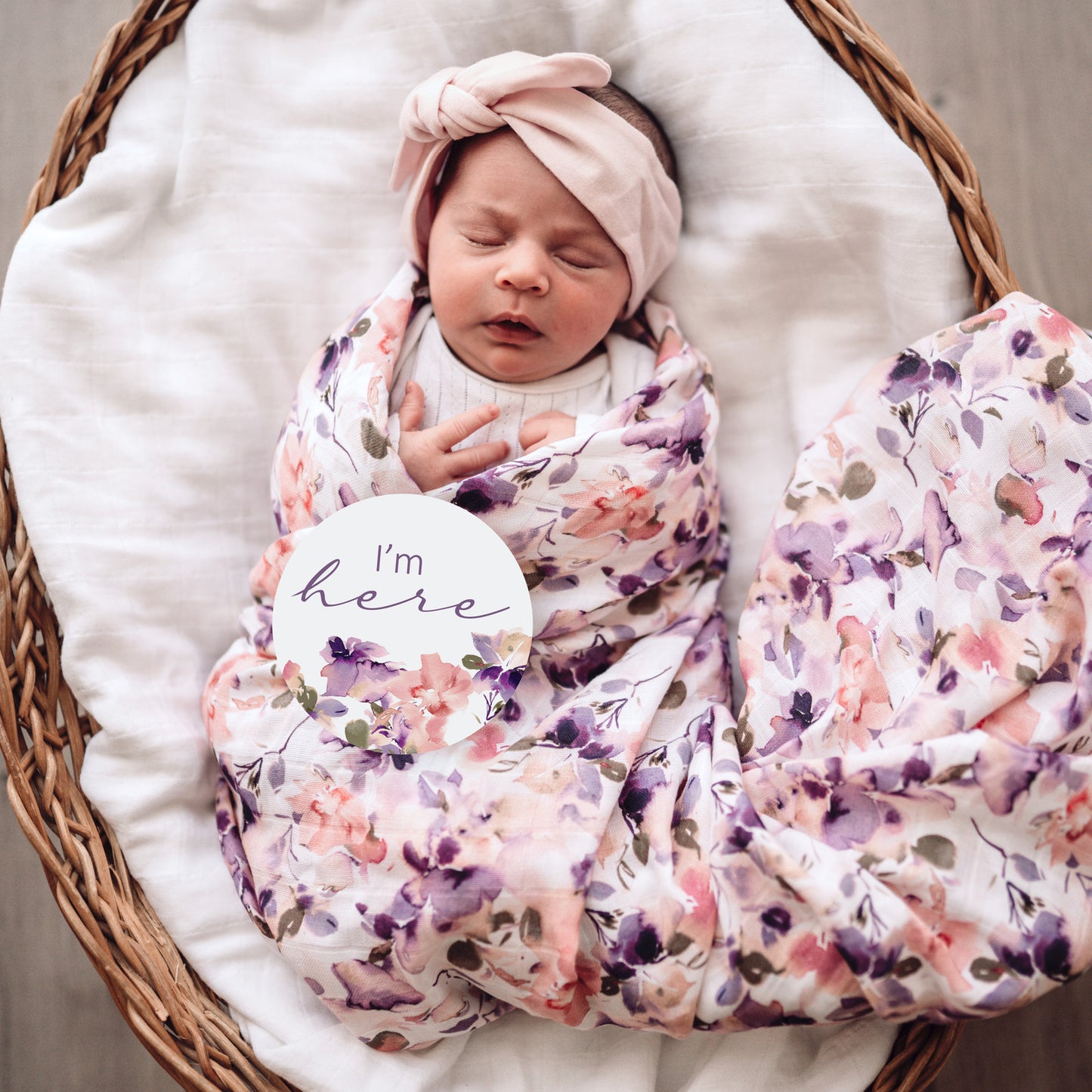 "Snuggle Hunny" - Organic Muslin Wraps