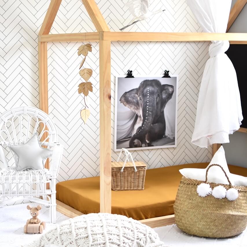 "Snuggle Hunny" - Fitted Cot Sheets