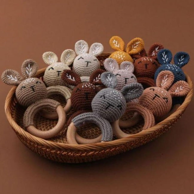 "Animal Rattles" - Bunnies