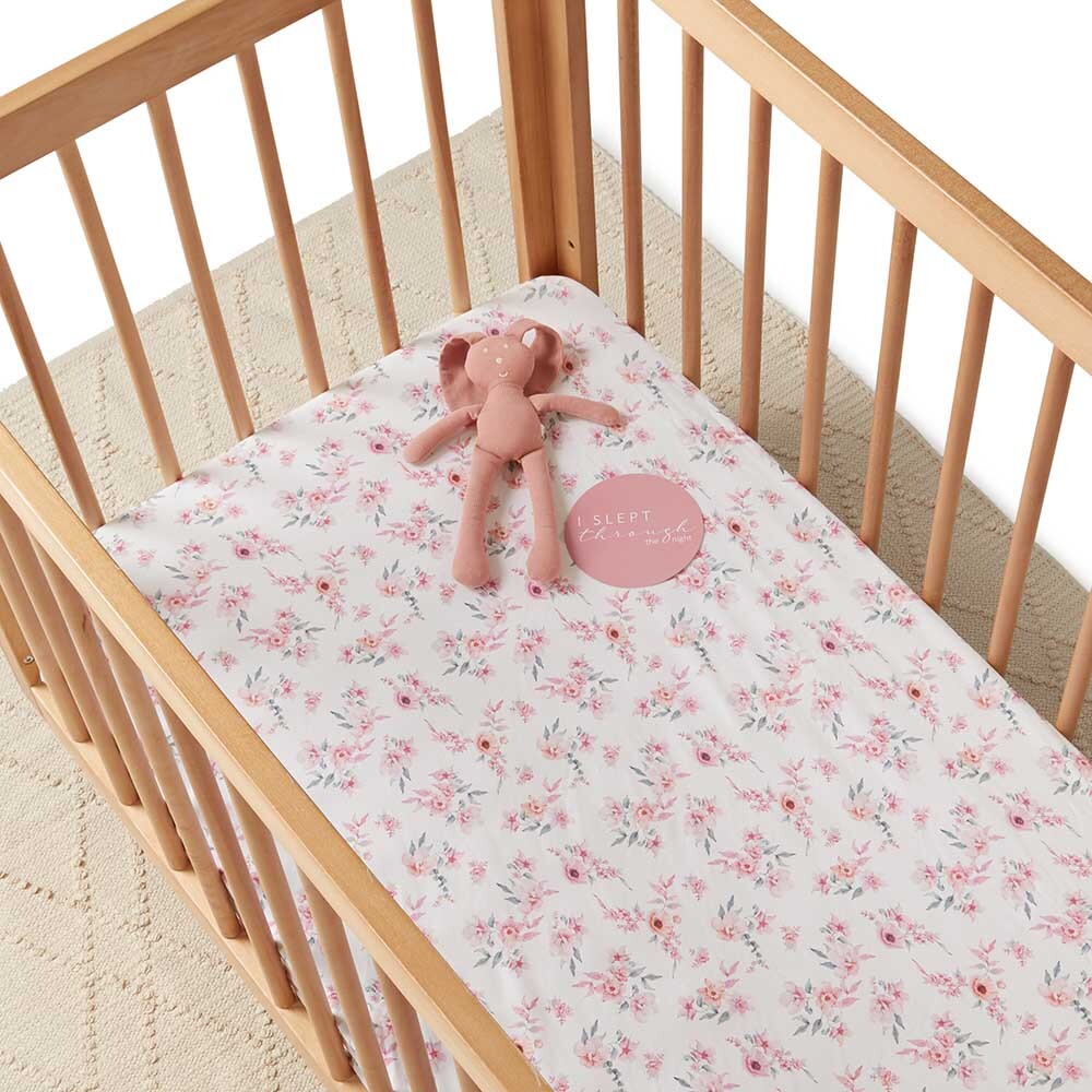 "Snuggle Hunny" - Fitted Cot Sheets