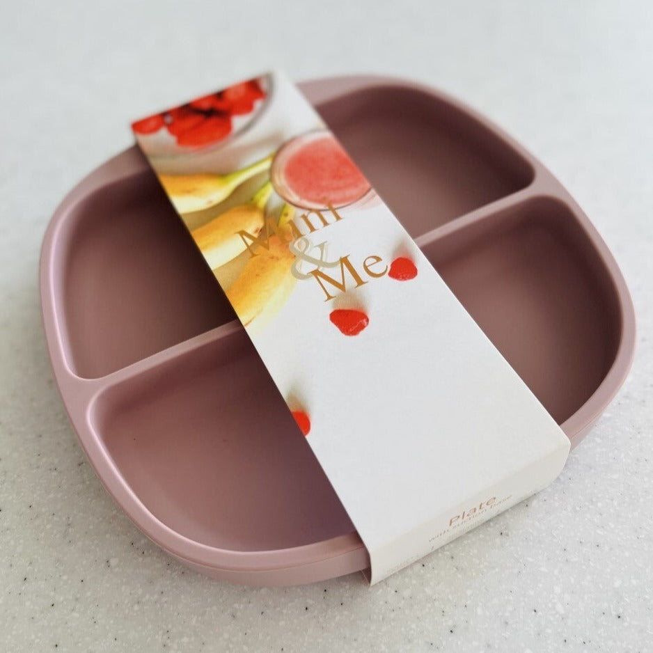 "Mini & Me" - Silicone Divided Suction Plate