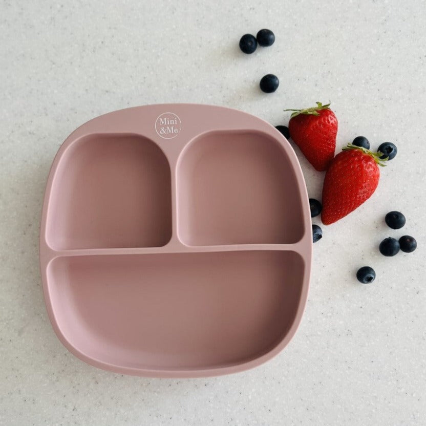 "Mini & Me" - Silicone Divided Suction Plate