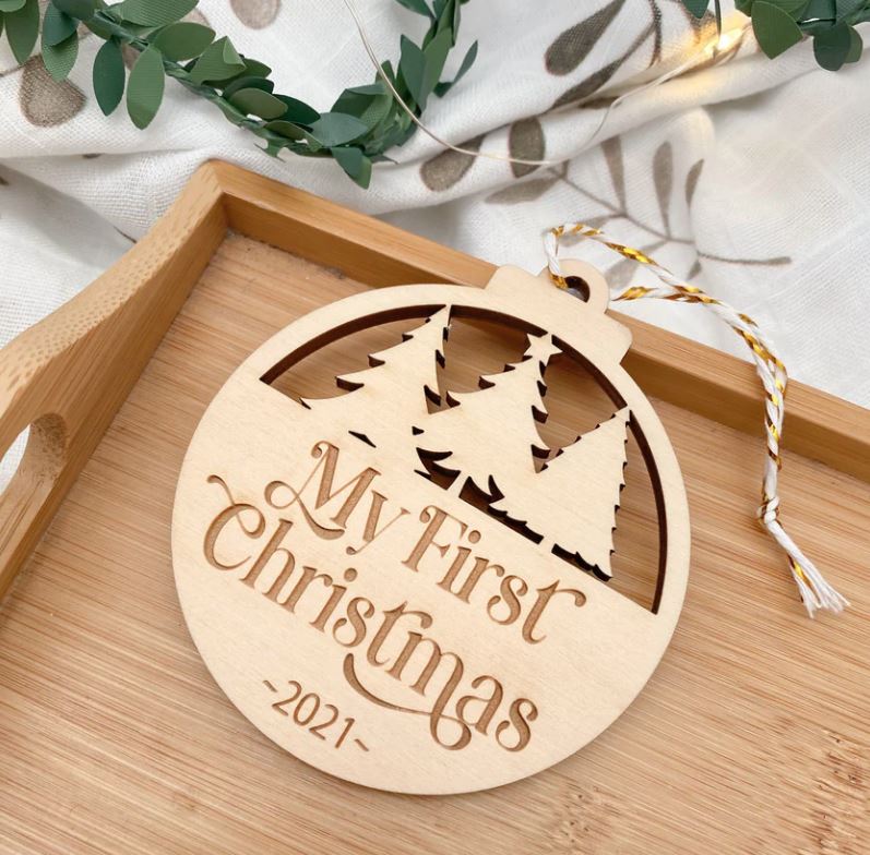 "Christmas" - My First Christmas Bauble - Christmas Story
