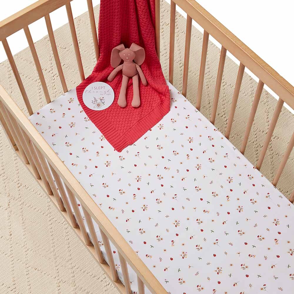 "Snuggle Hunny" - Fitted Cot Sheets