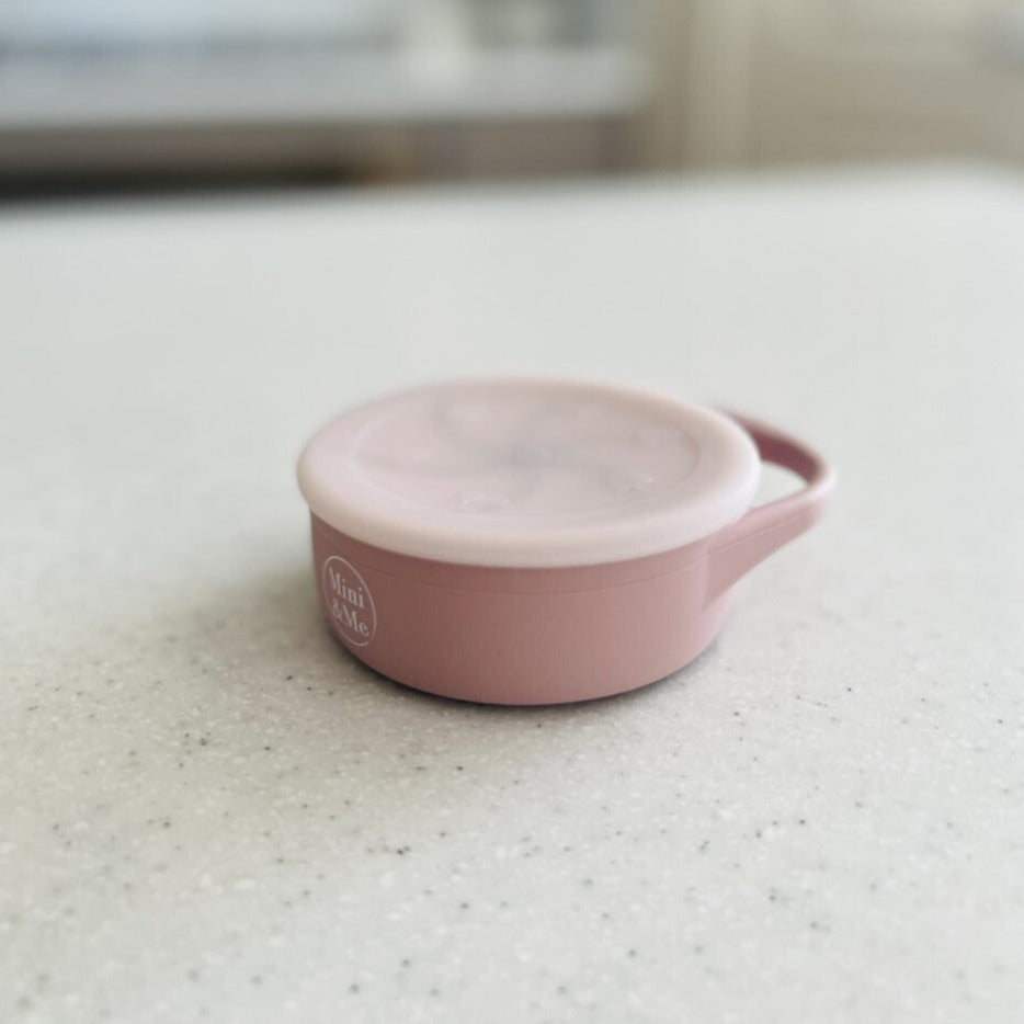 "Mini & Me" - Collapsible Snack Cup with Lid