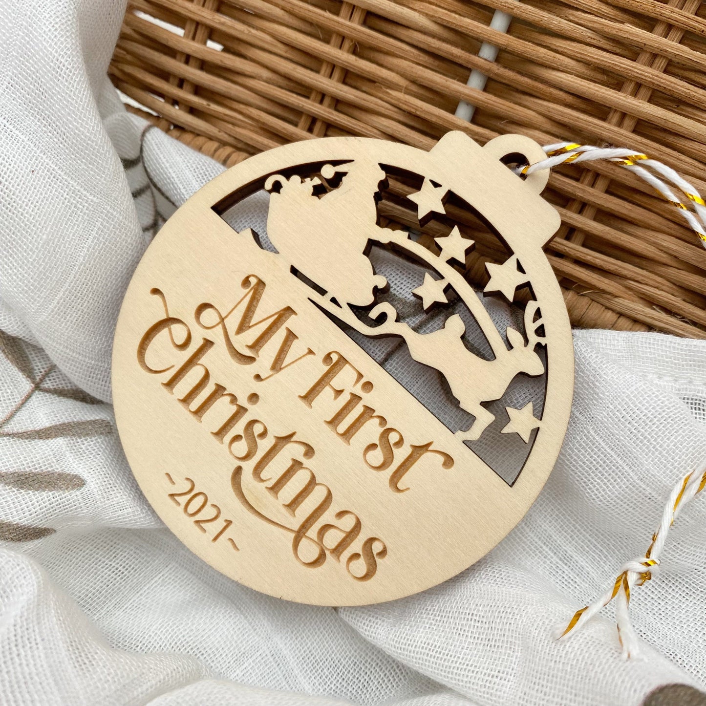 "Christmas" - My First Christmas Bauble - Christmas Story