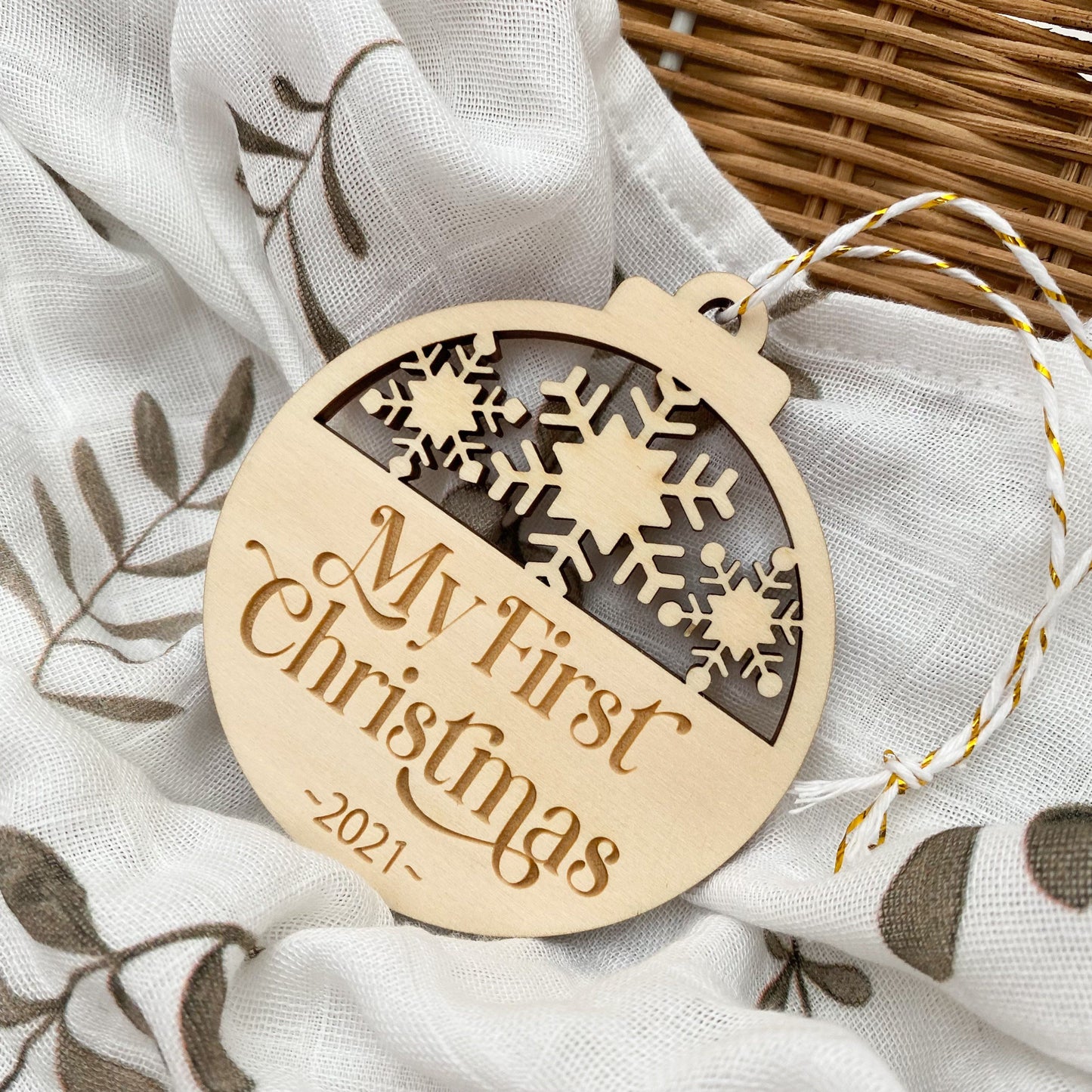 "Christmas" - My First Christmas Bauble - Christmas Story