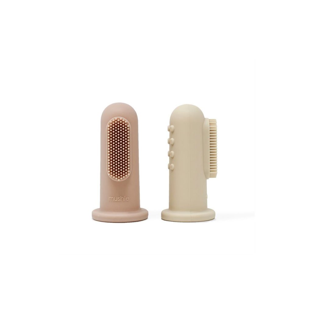 "Mushie" - Silicone Finger Toothbrush