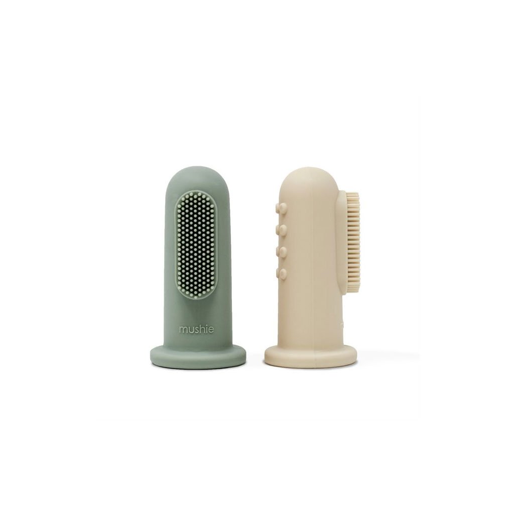 "Mushie" - Silicone Finger Toothbrush