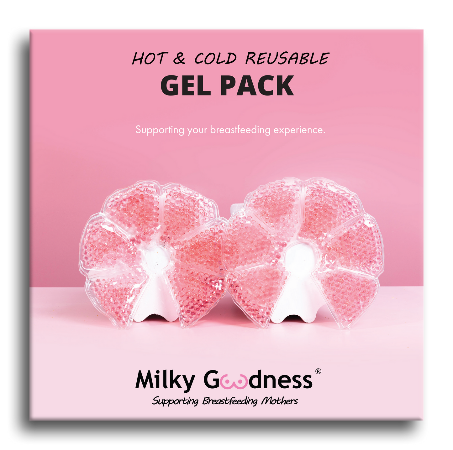 "Milky Goodness" - Hot & Cold Reusable Gel Pack