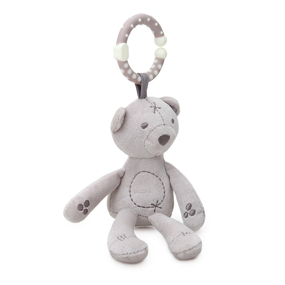 "Plush Hanging Rattles" - Bear
