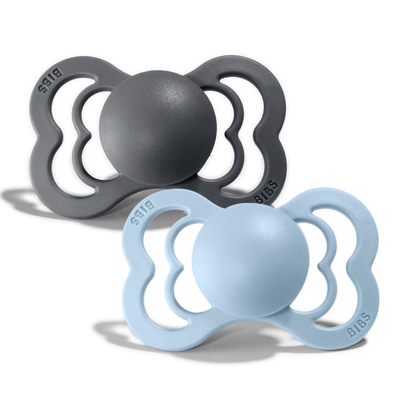 "BIBS" - Supreme (Symmetrical) Range - Silicone