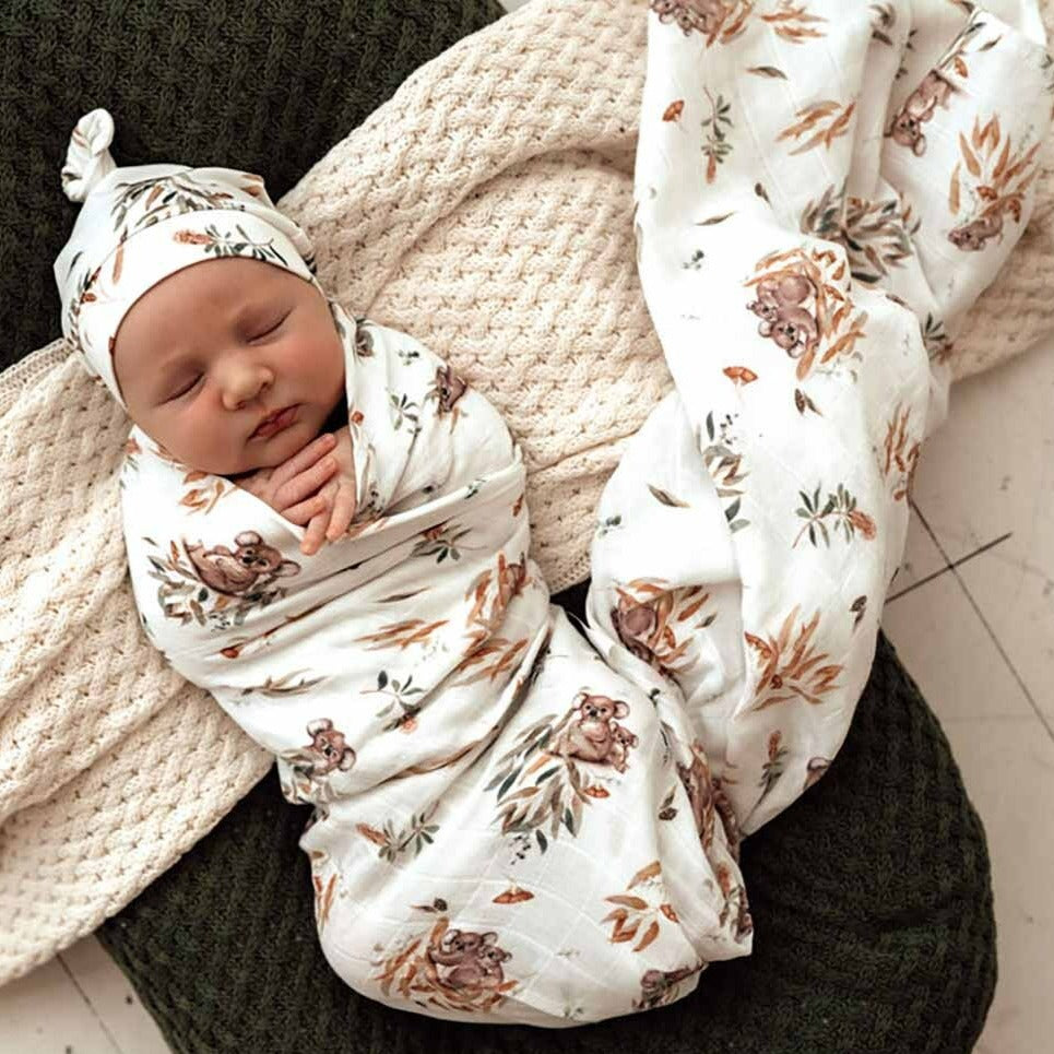 "Snuggle Hunny" - Organic Muslin Wraps