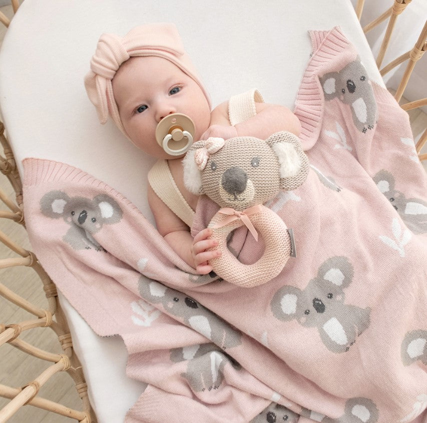 "The Living Textiles Company" - Australiana Baby Blankets