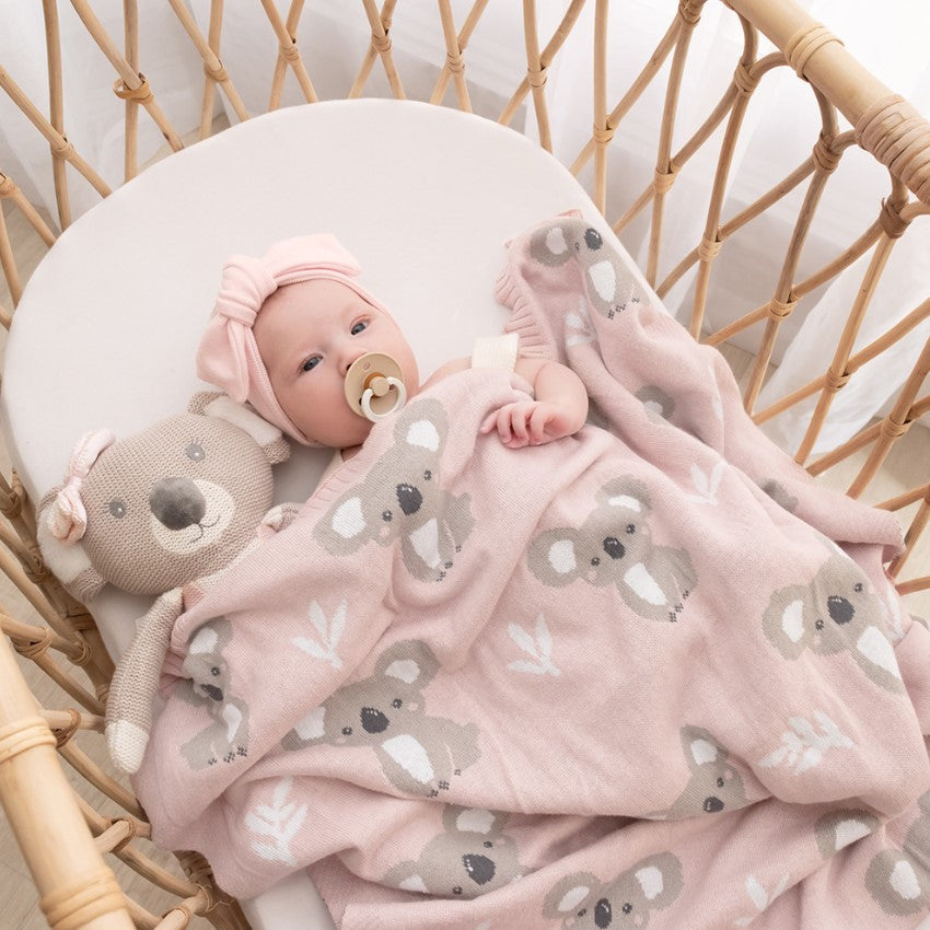 "The Living Textiles Company" - Australiana Baby Blankets