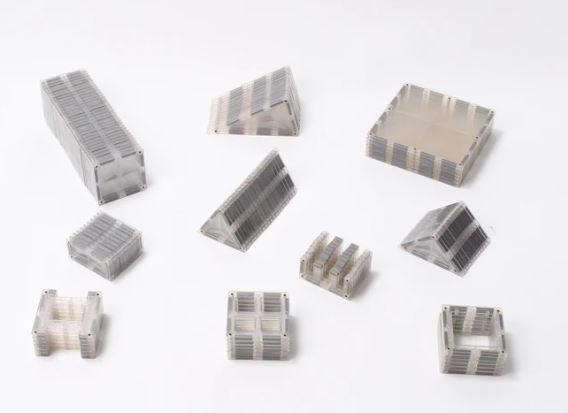 "MNTL - Magnetic Tiles" - Luxury Set - 120 Pieces - Transparent