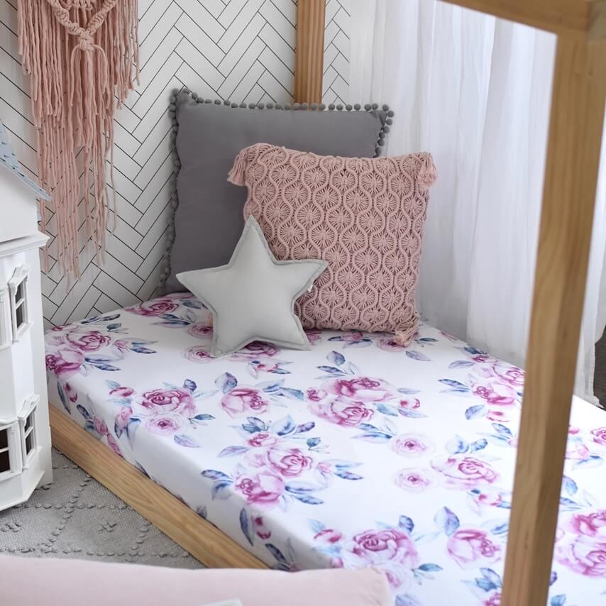 "Snuggle Hunny" - Fitted Cot Sheets