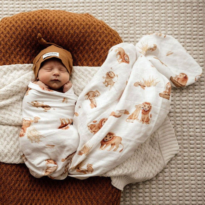 "Snuggle Hunny" - Organic Muslin Wraps