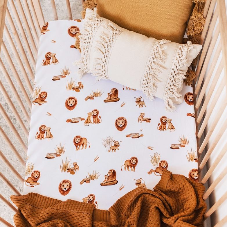 "Snuggle Hunny" - Fitted Cot Sheets
