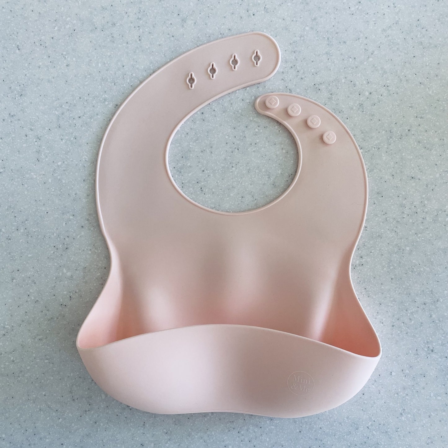 "Mini & Me" - Silicone Scoop Bib