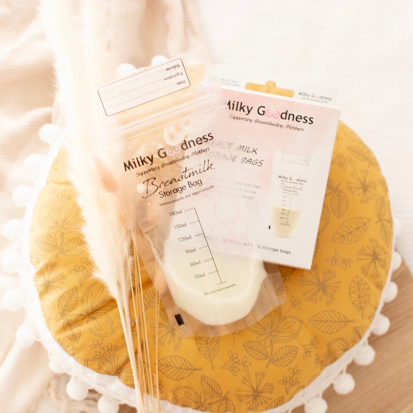 "Milky Goodness" - Breast Milk Storage Bags