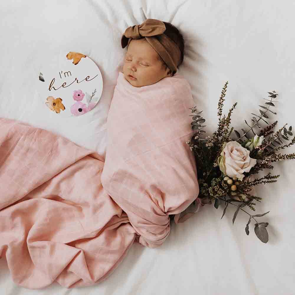"Snuggle Hunny" - Organic Muslin Wraps