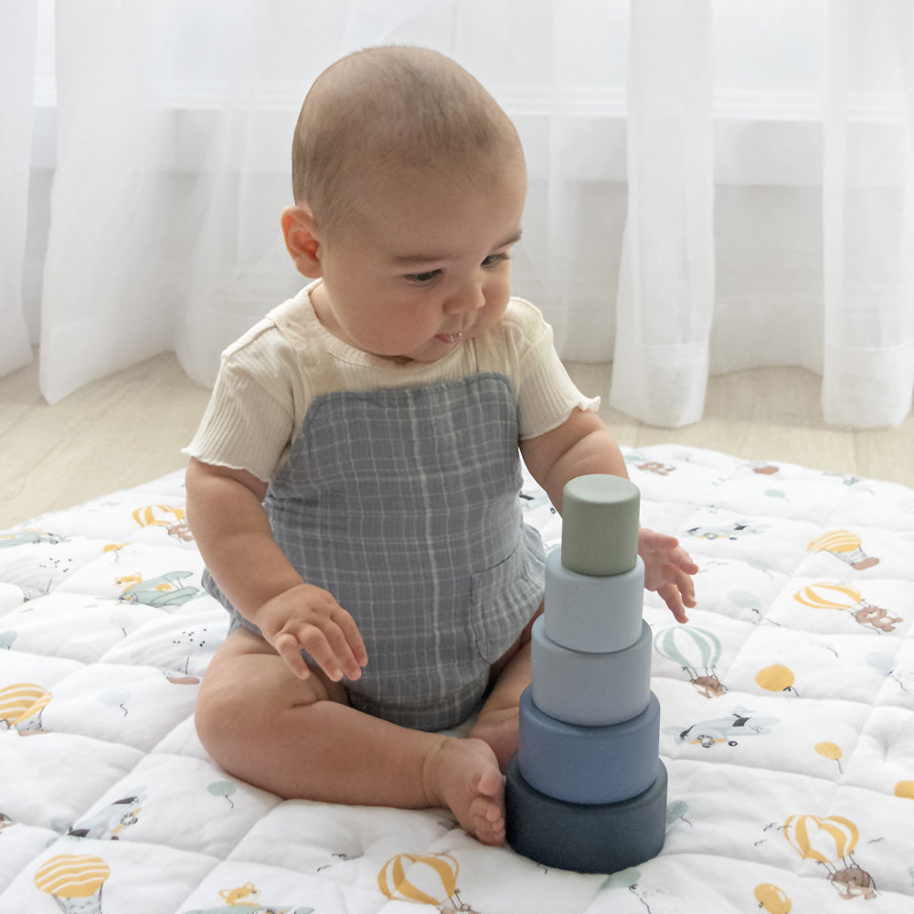 "Playground" - Silicone Nesting Blocks