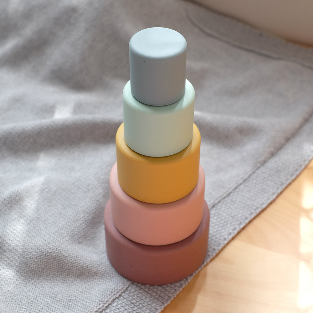 "Playground" - Silicone Nesting Blocks